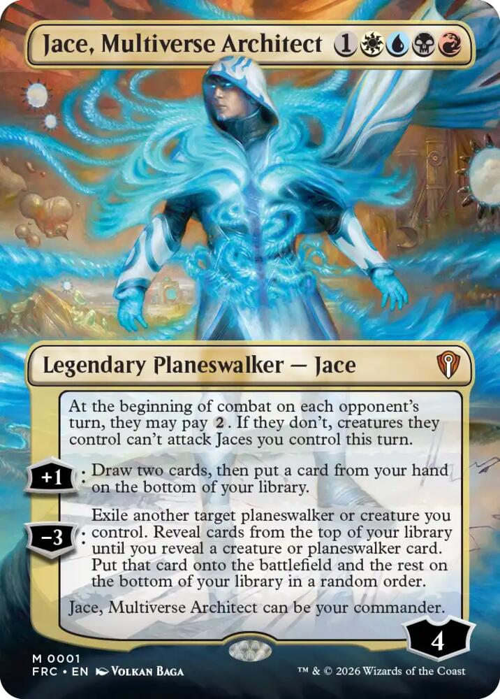 Jace, Multiverse Architect (Borderless) card image
