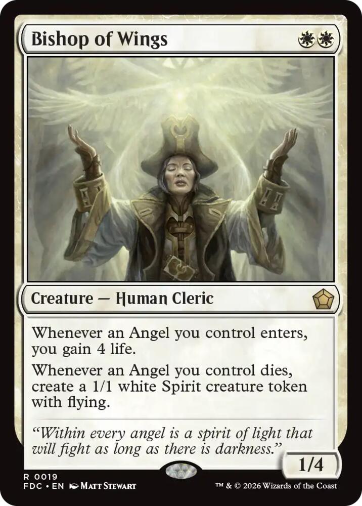 Bishop of Wings card image