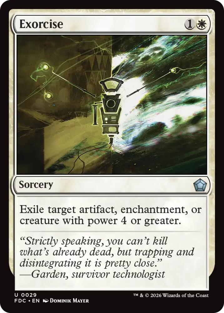 Exorcise card image