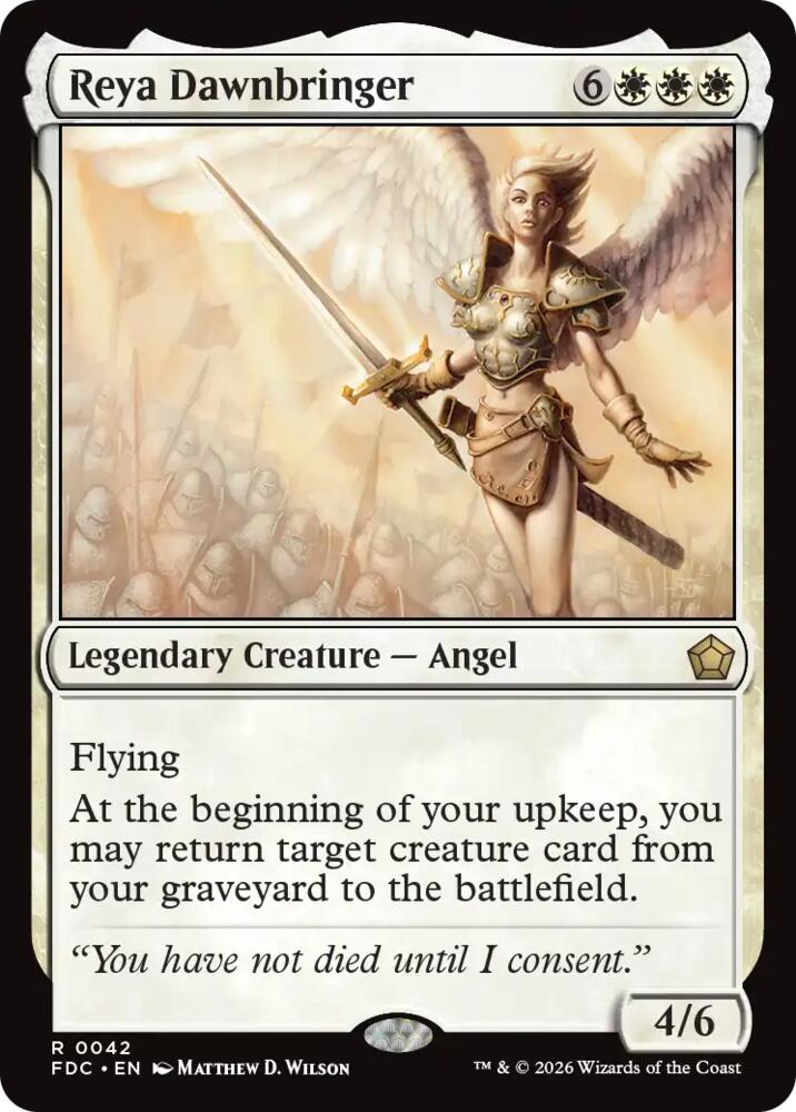 Reya Dawnbringer card image