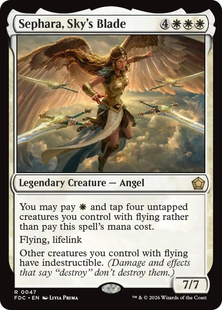 Sephara, Sky's Blade card image