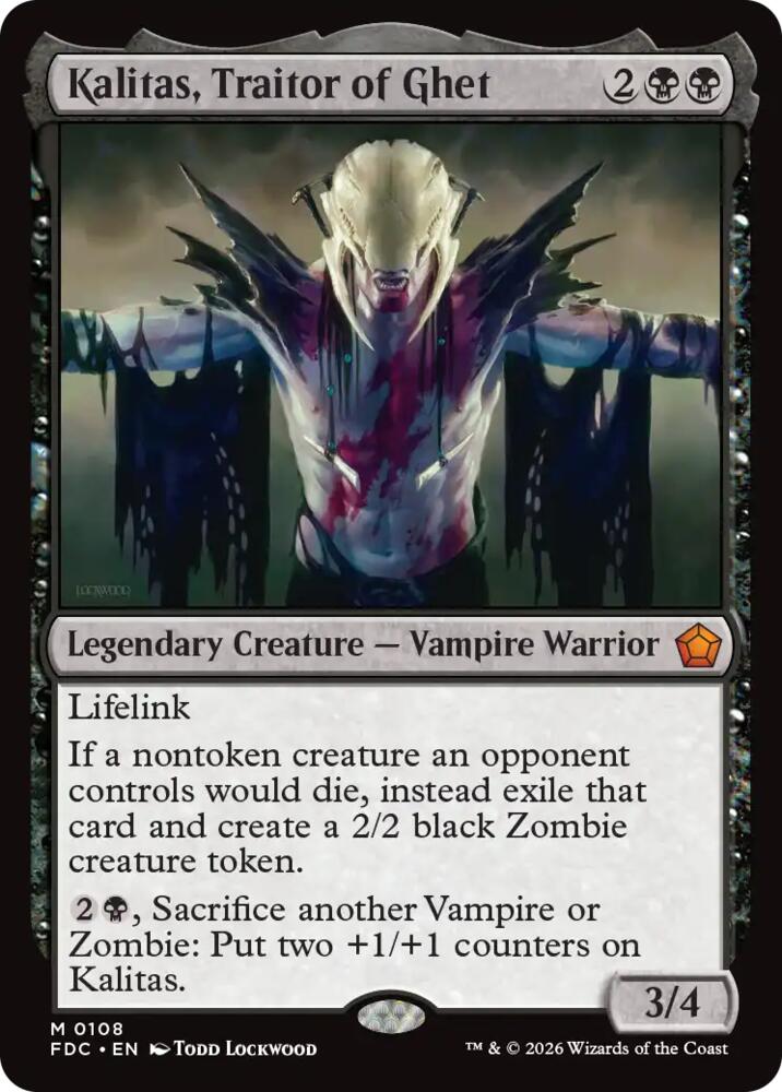 Kalitas, Traitor of Ghet card image