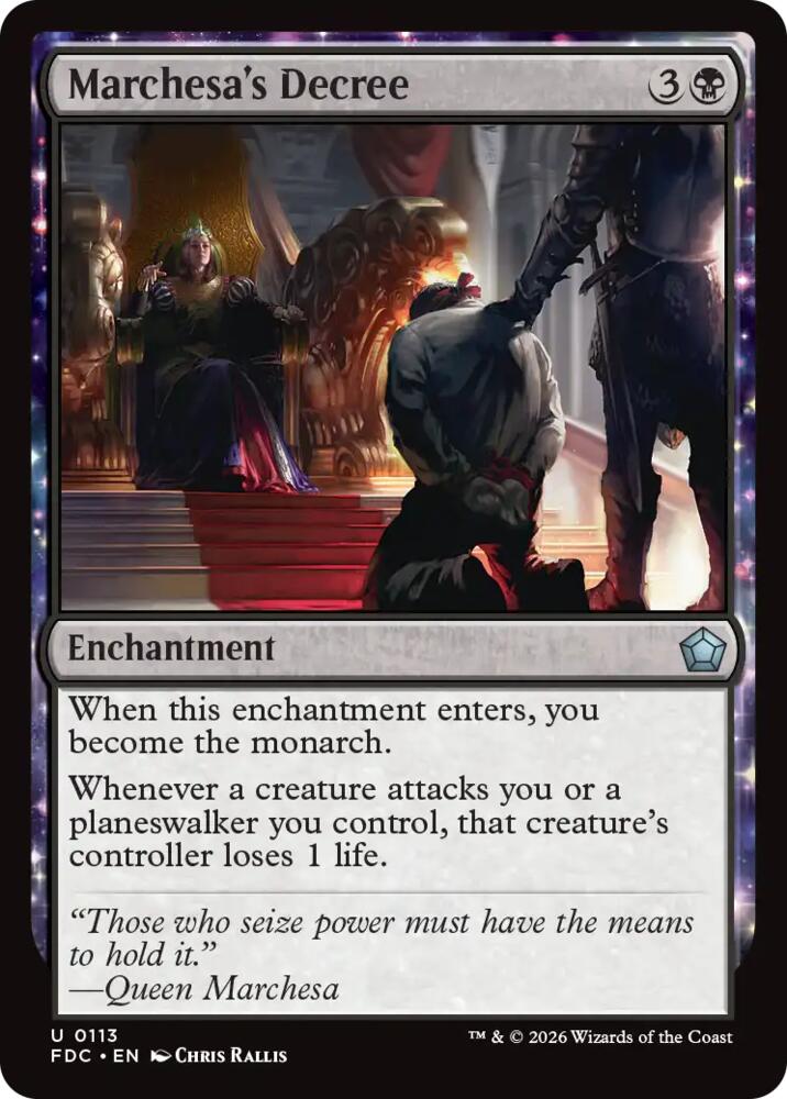 Marchesa's Decree card image