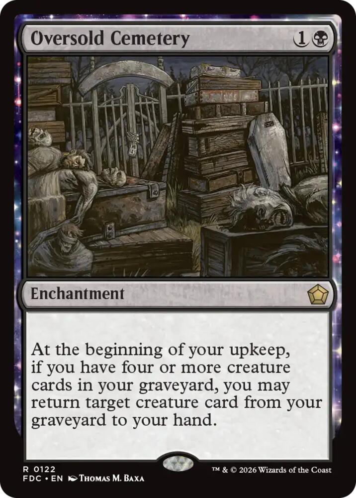 Oversold Cemetery card image