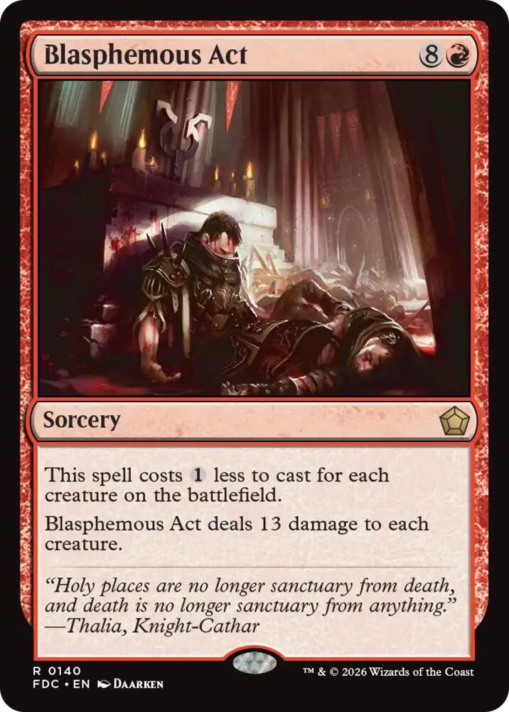 Blasphemous Act card image