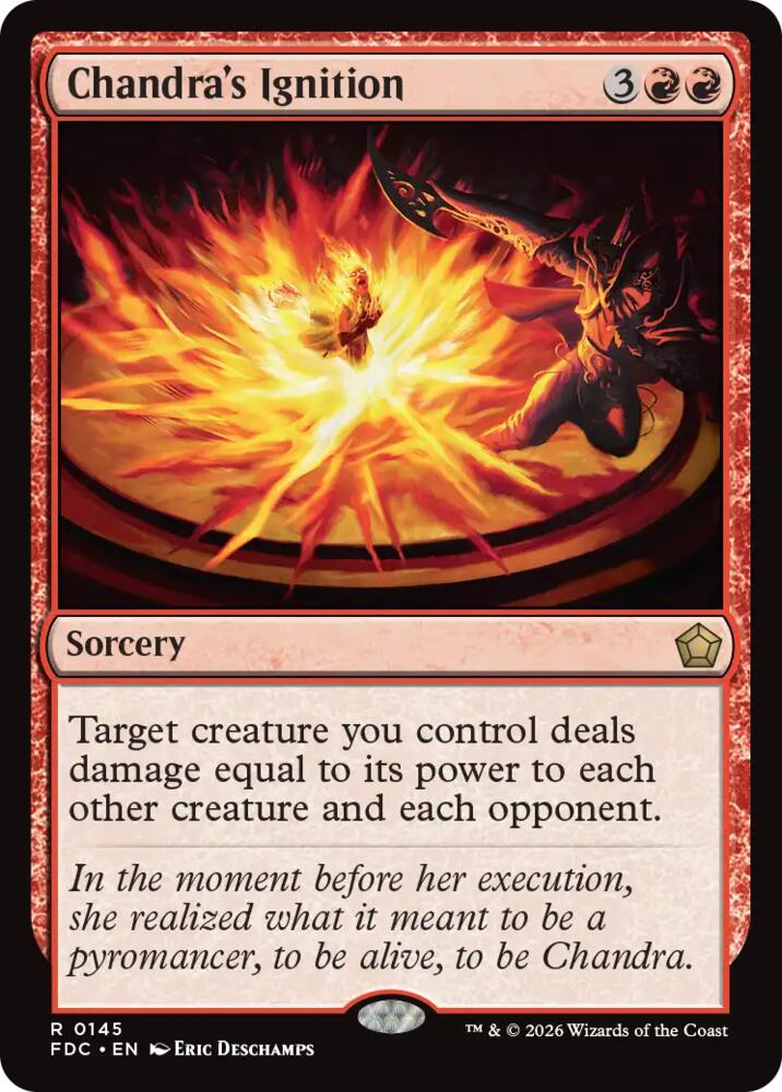Chandra's Ignition card image