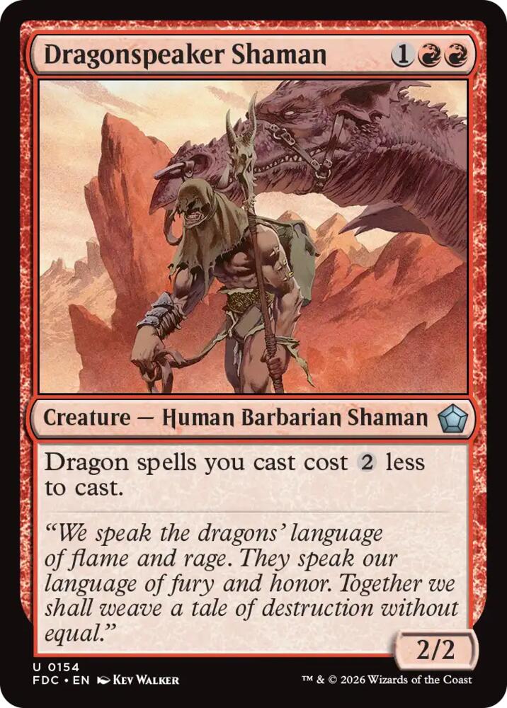 Dragonspeaker Shaman card image