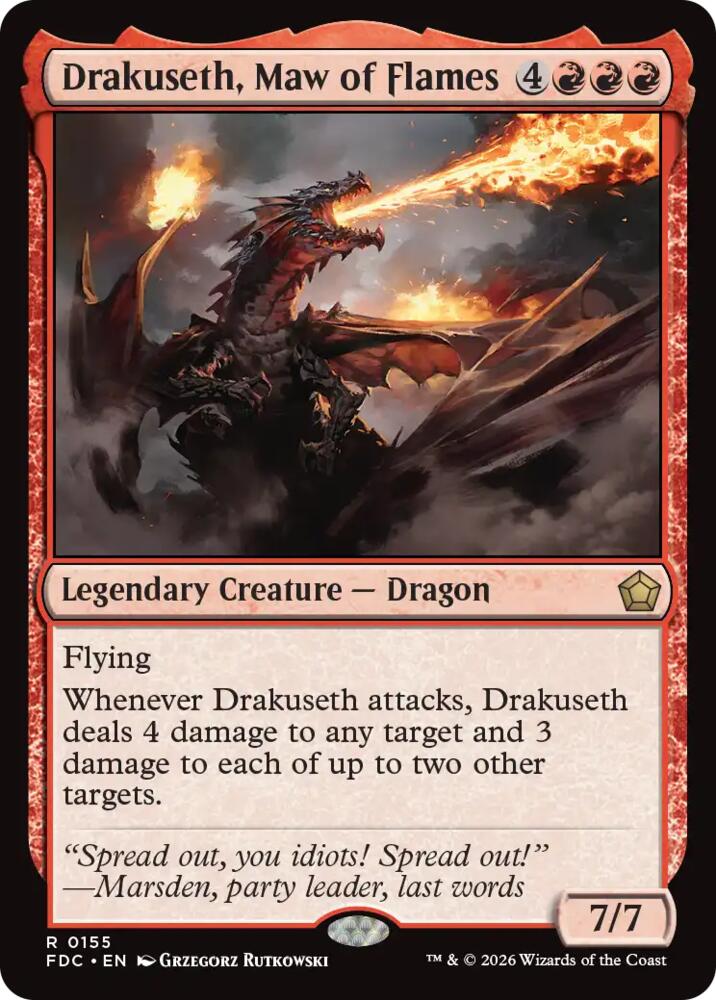 Drakuseth, Maw of Flames card image