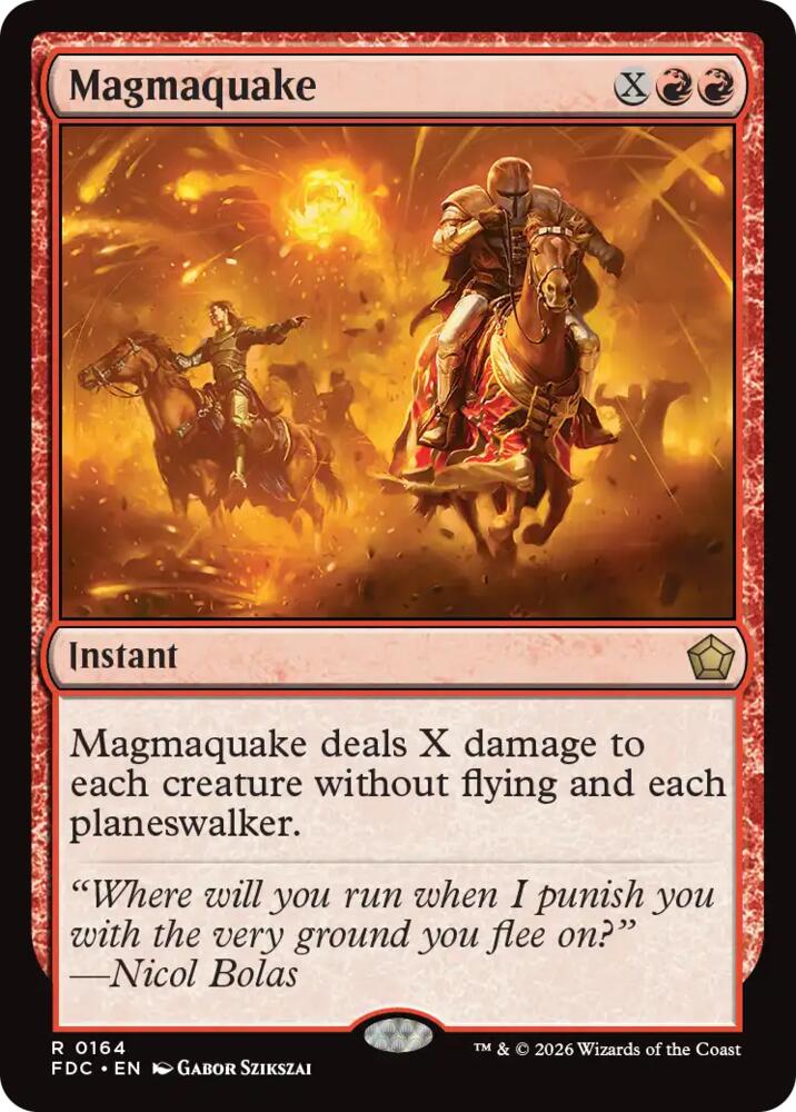 Magmaquake card image