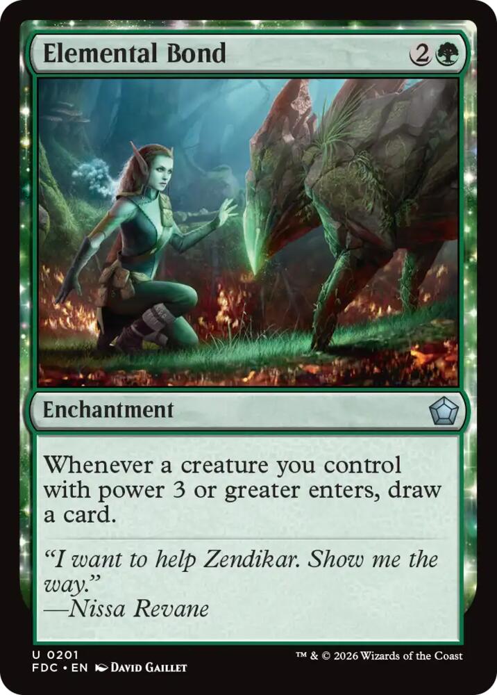 Elemental Bond card image