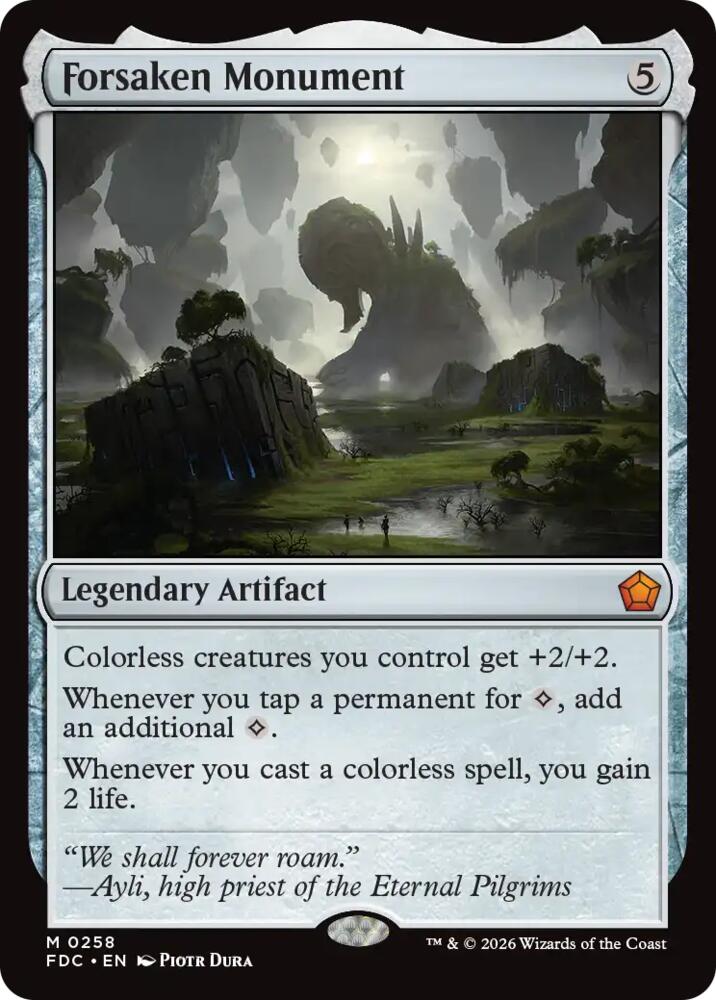Forsaken Monument card image