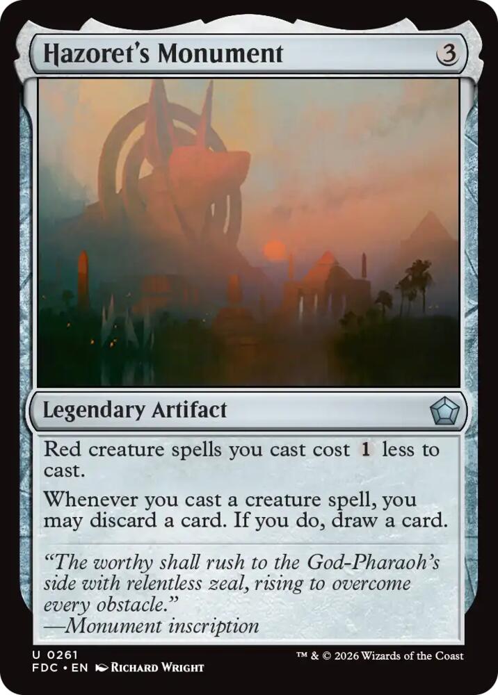 Hazoret's Monument card image