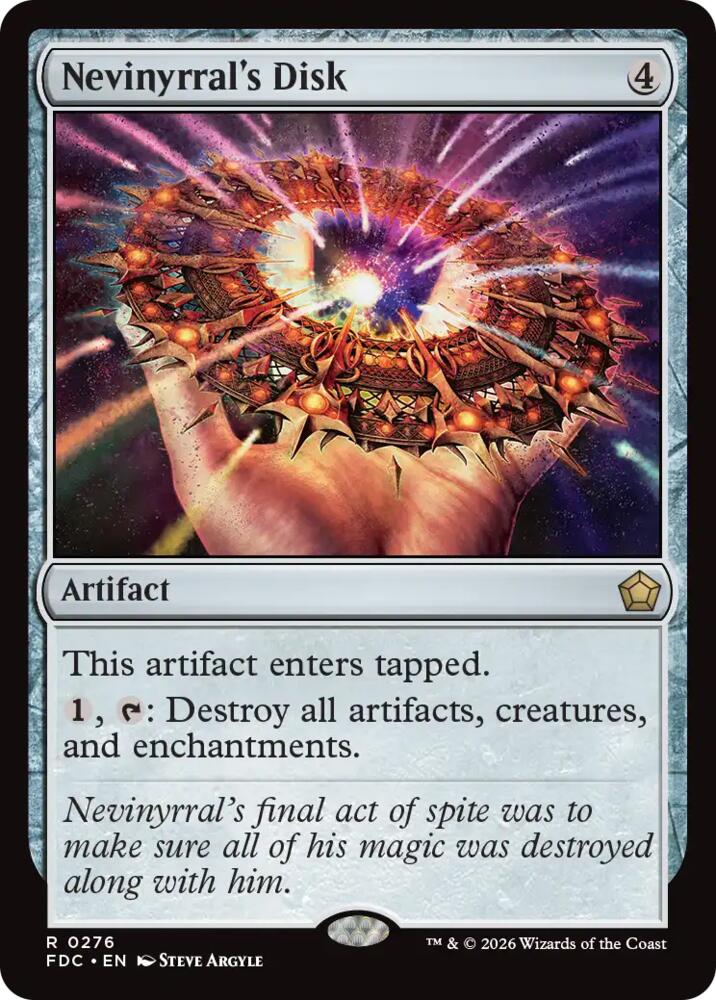 Nevinyrral's Disk card image