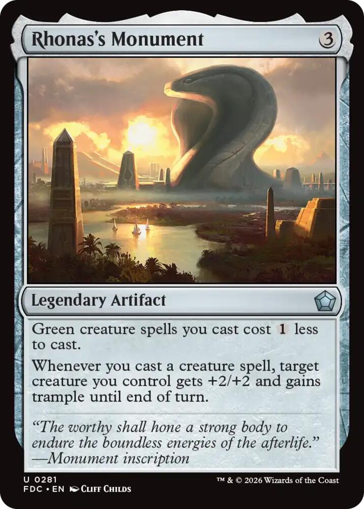 Rhonas's Monument card image