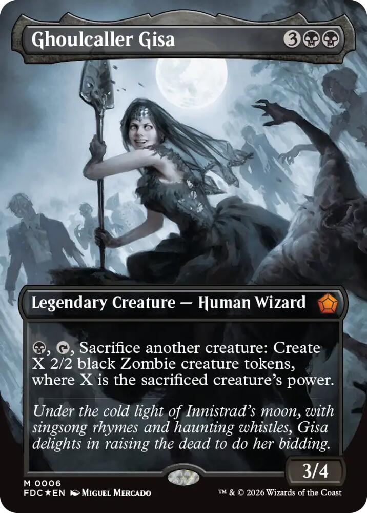 Ghoulcaller Gisa (Borderless) card image