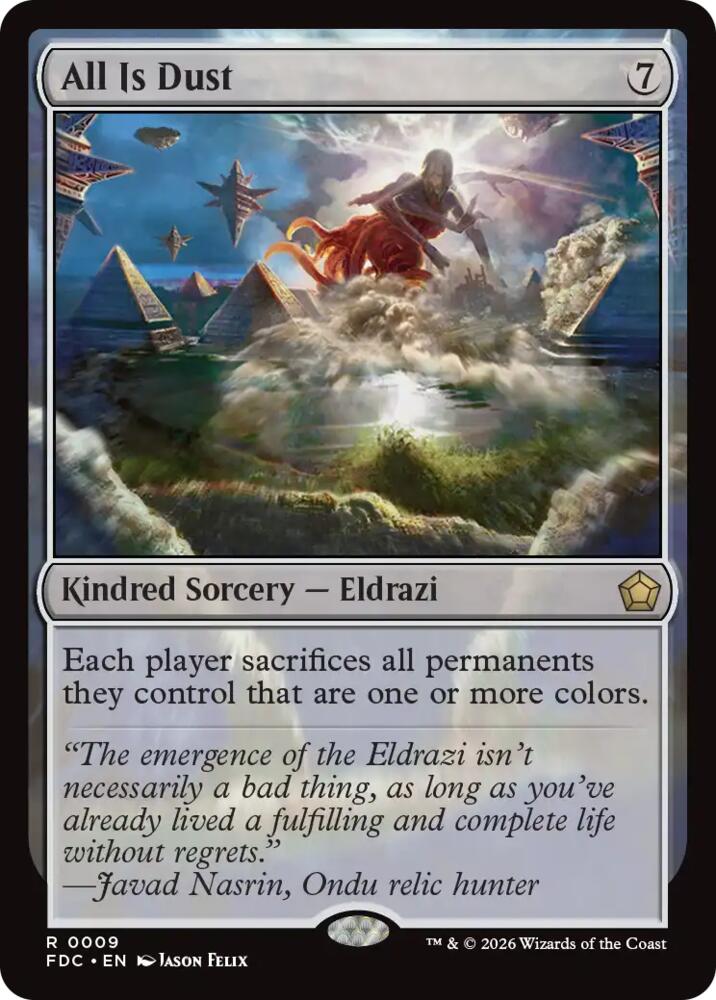 All Is Dust card image