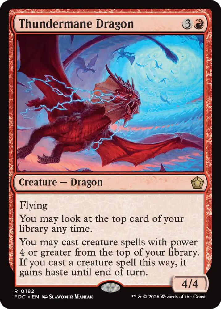 Thundermane Dragon card image