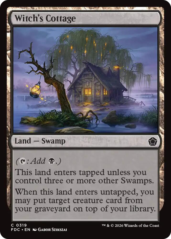 Witch's Cottage card image