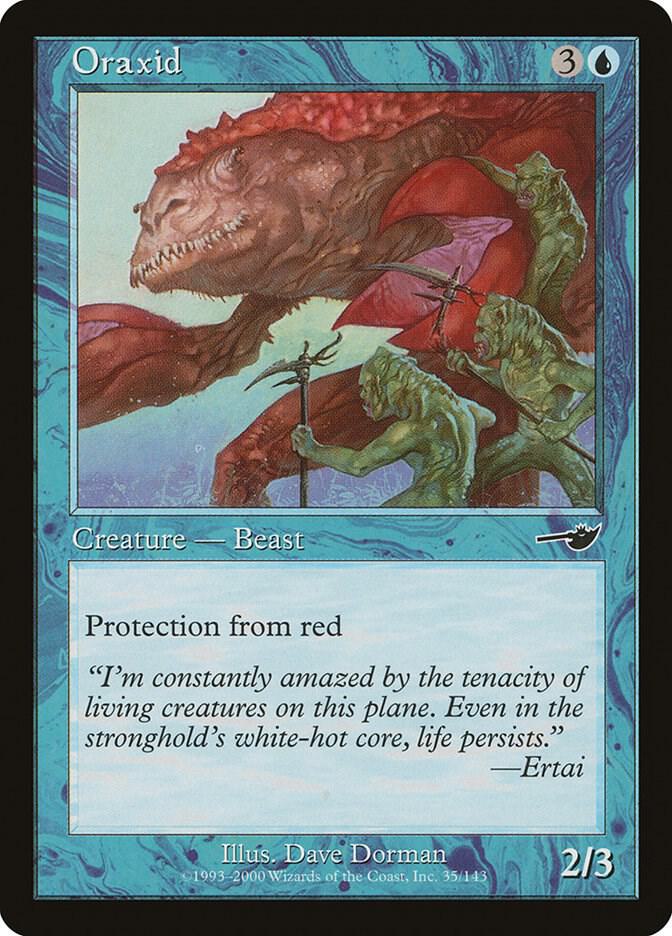 Oraxid card image