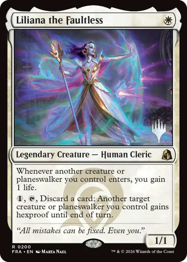 Liliana the Faultless card image