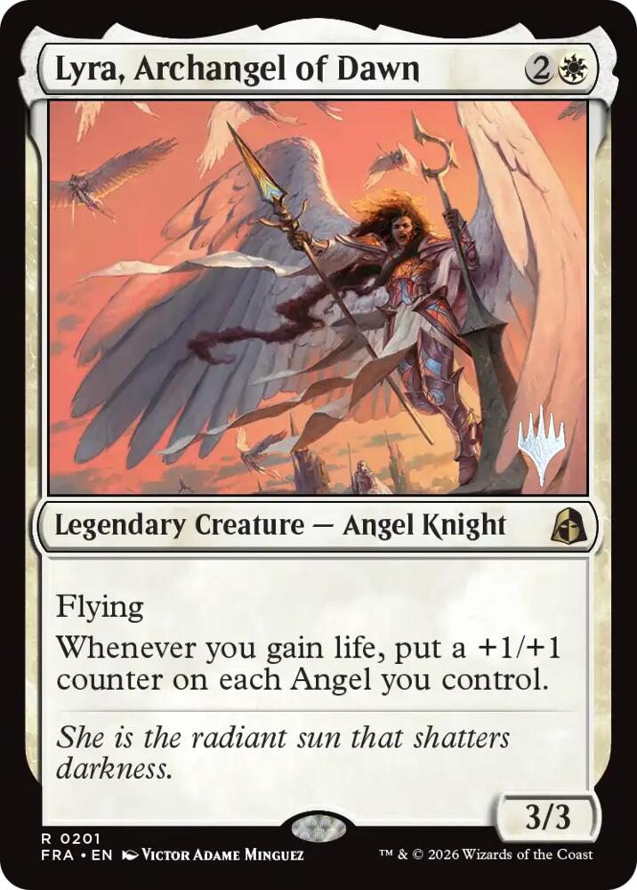 Lyra, Archangel of Dawn card image