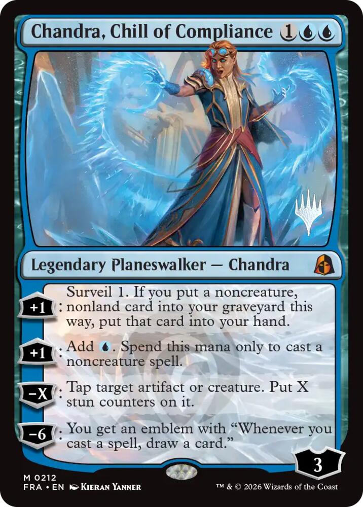 Chandra, Chill of Compliance card image
