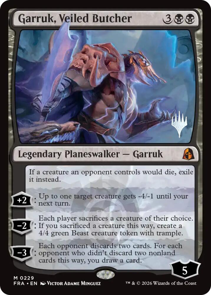 Garruk, Veiled Butcher card image