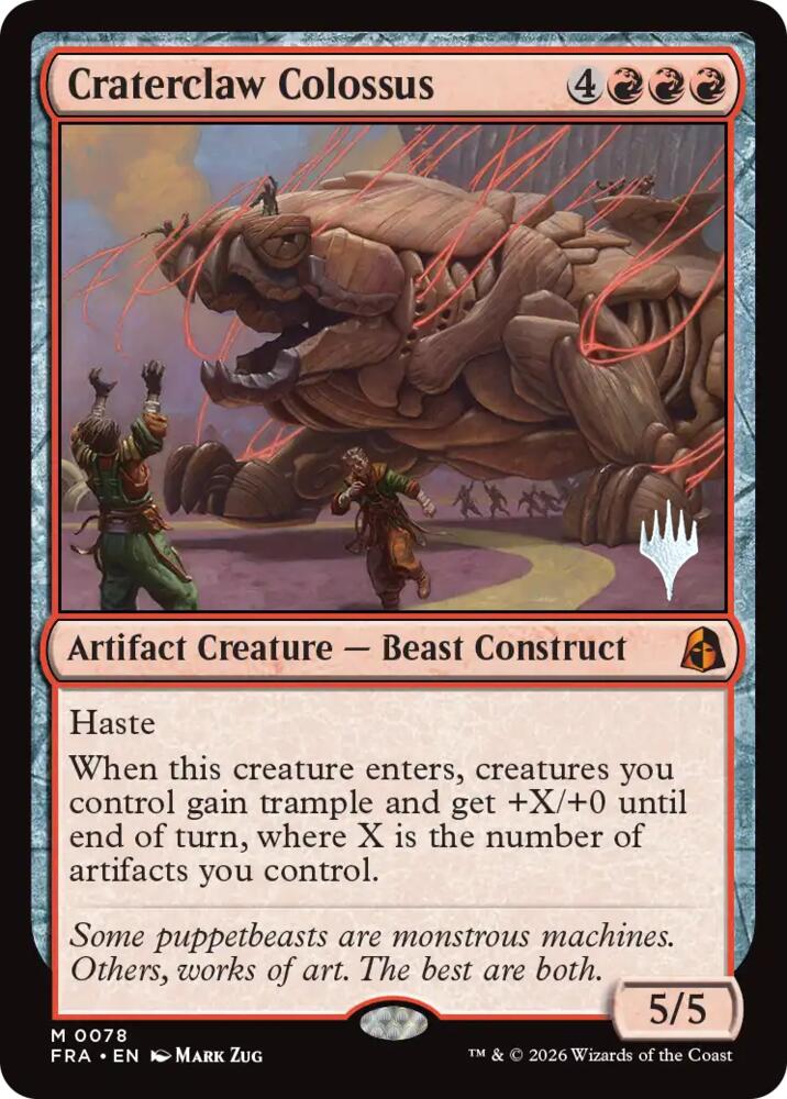 Craterclaw Colossus card image