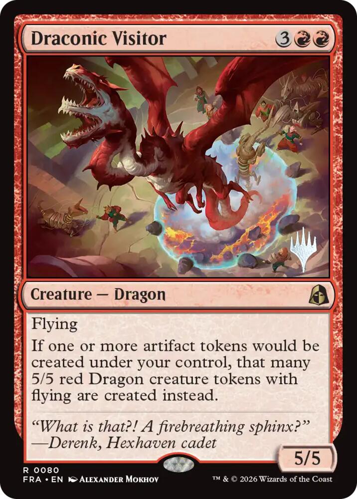 Draconic Visitor card image