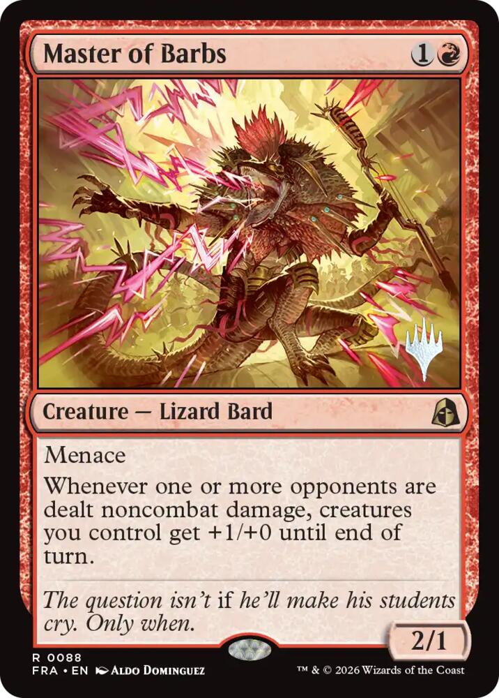 Master of Barbs card image