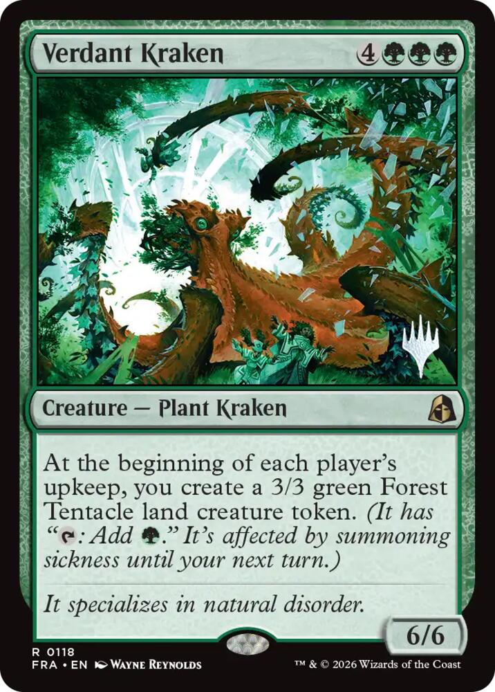 Verdant Kraken card image