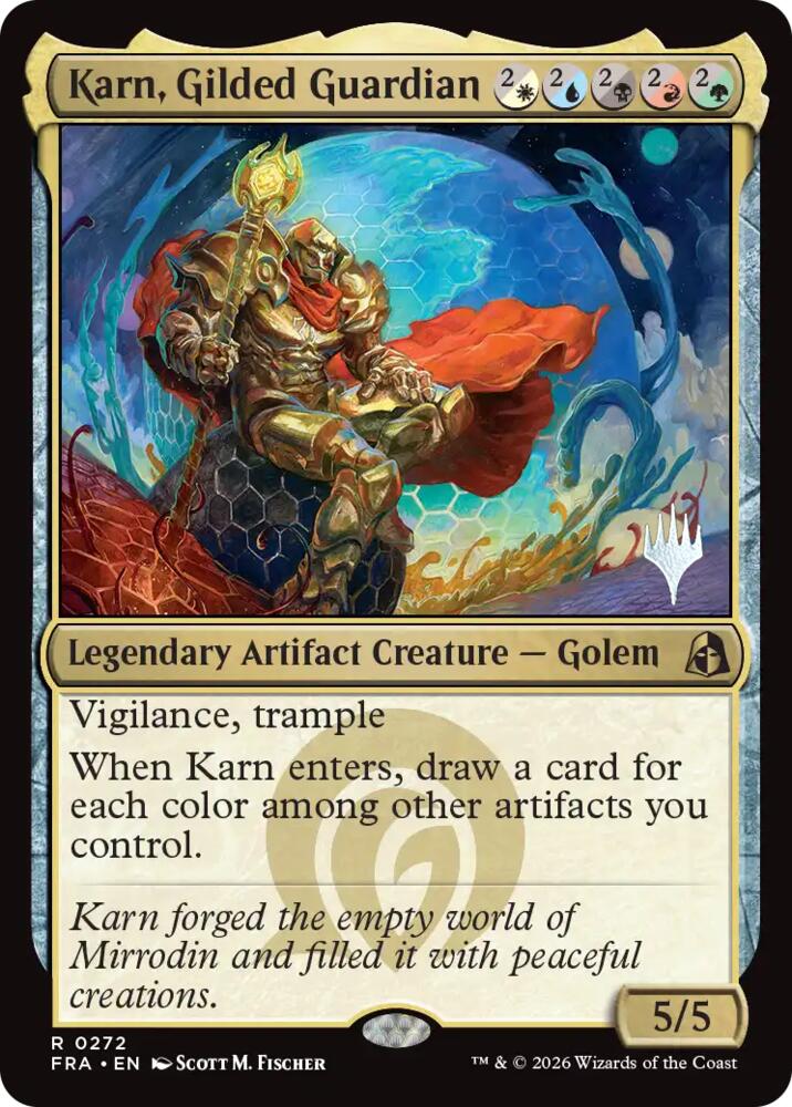 Karn, Gilded Guardian card image