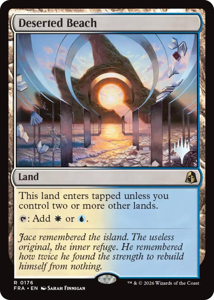 Deserted Beach card image