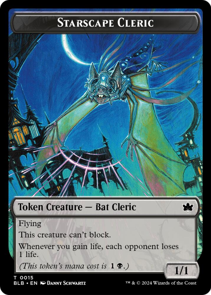Starscape Cleric // Clue Double-Sided Token card image