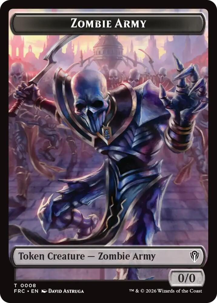 Zombie Army // Goblin Double-Sided Token card image