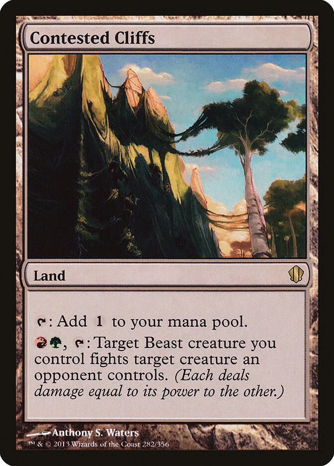 Contested Cliffs card image