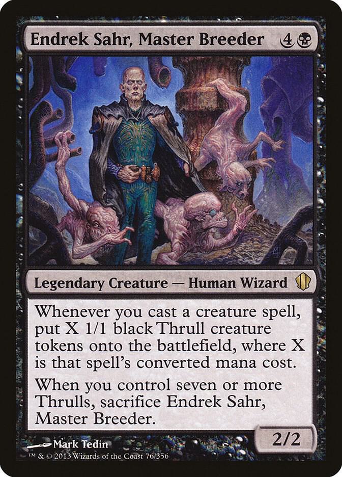 Endrek Sahr, Master Breeder card image