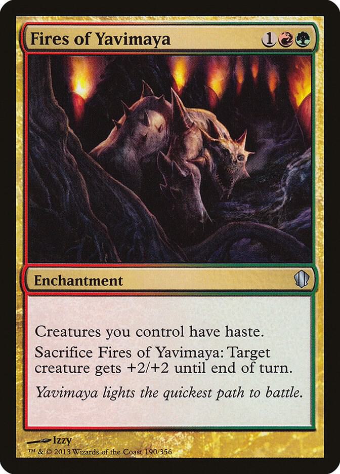 Fires of Yavimaya card image