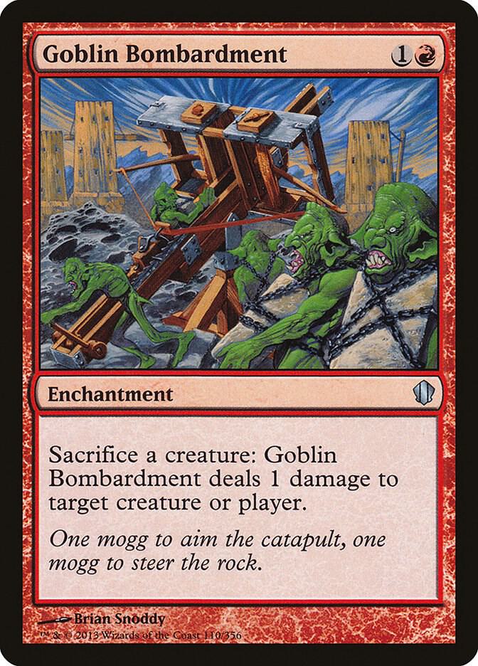 Goblin Bombardment card image