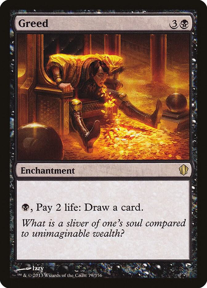 Greed card image