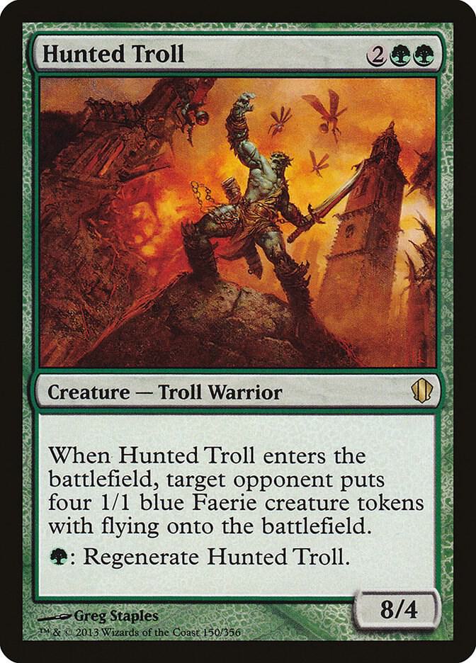 Hunted Troll card image