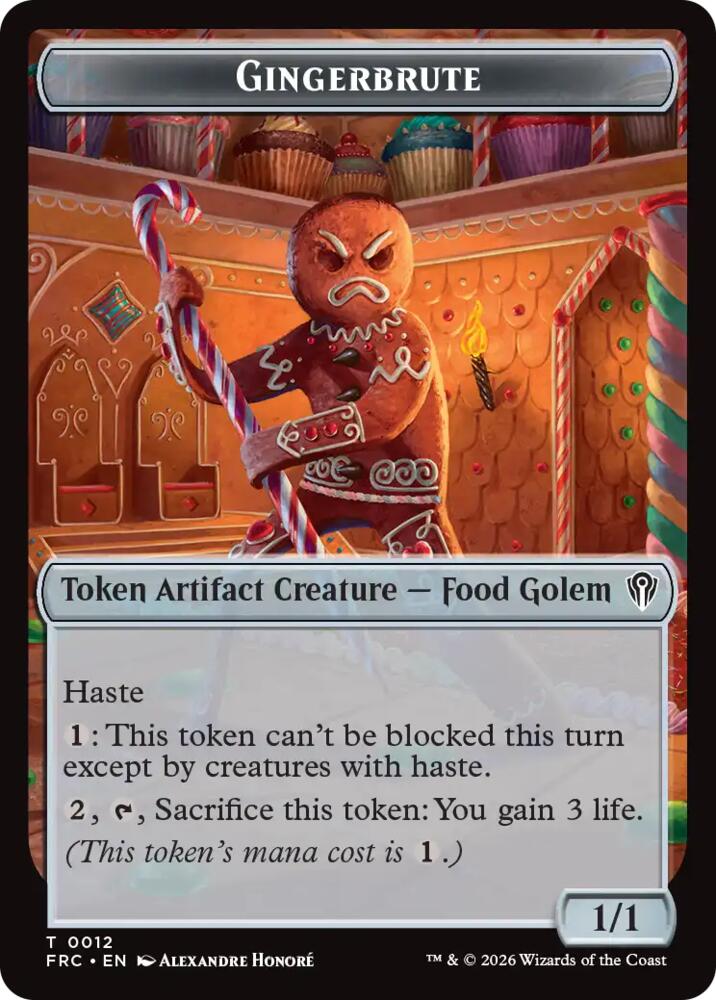 Gingerbrute // Map Double-Sided Token card image