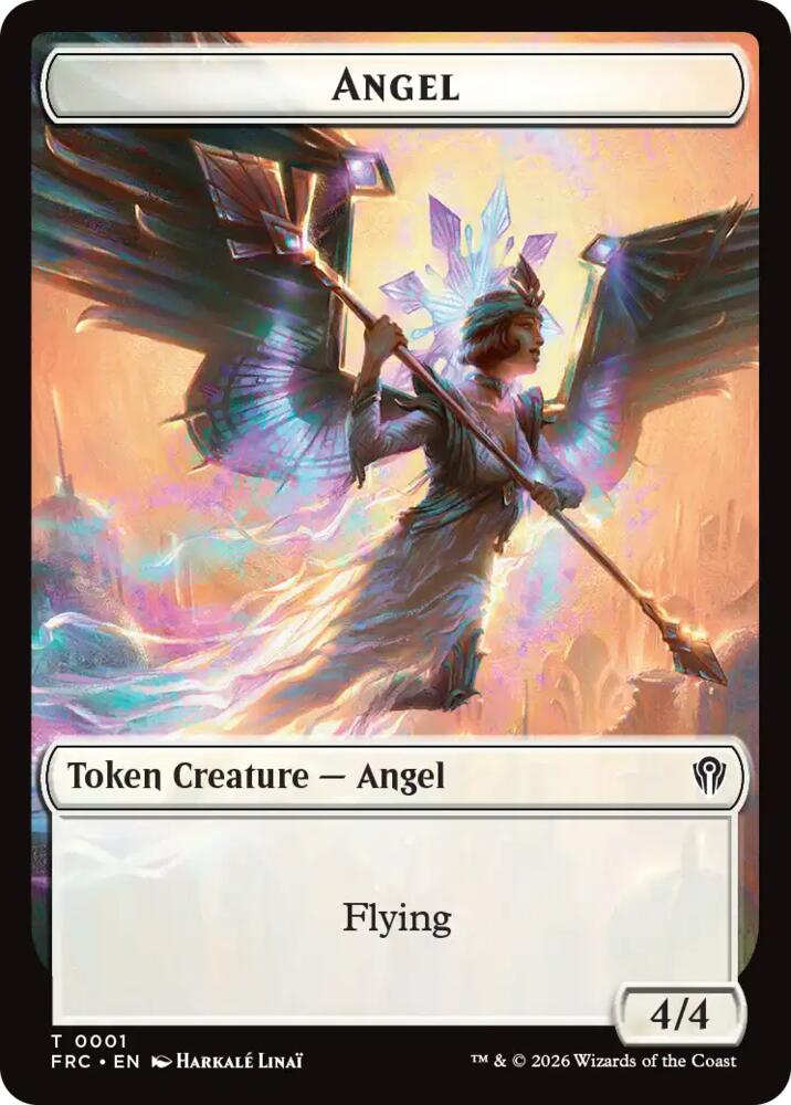 Angel // Myr Double-Sided Token card image