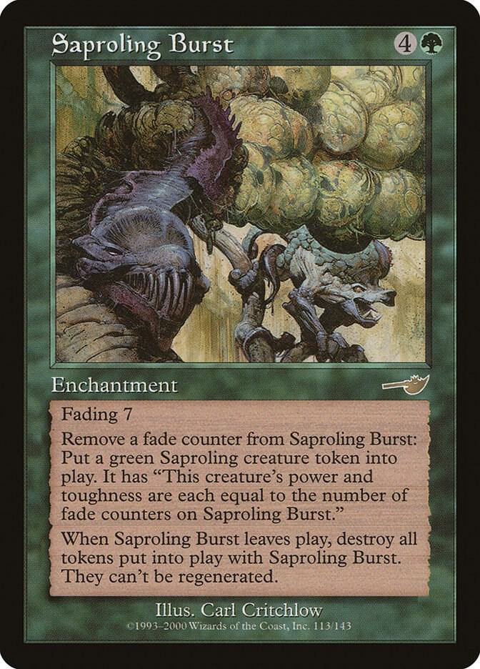 Saproling Burst card image