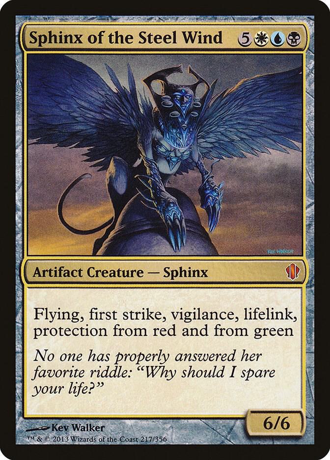 Sphinx of the Steel Wind card image