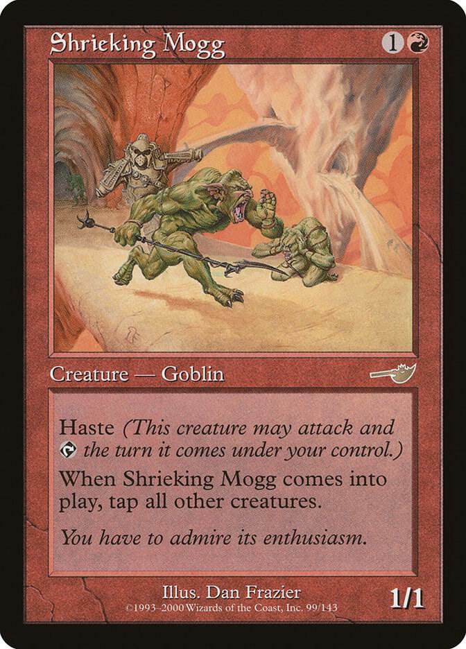 Shrieking Mogg card image