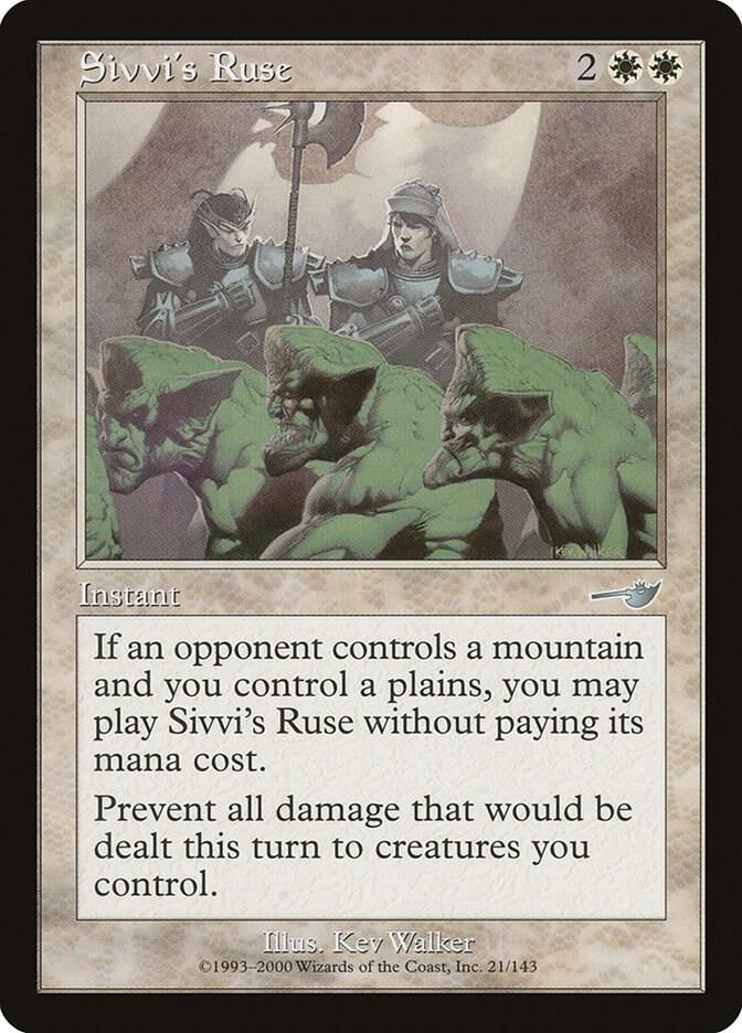 Sivvi's Ruse card image