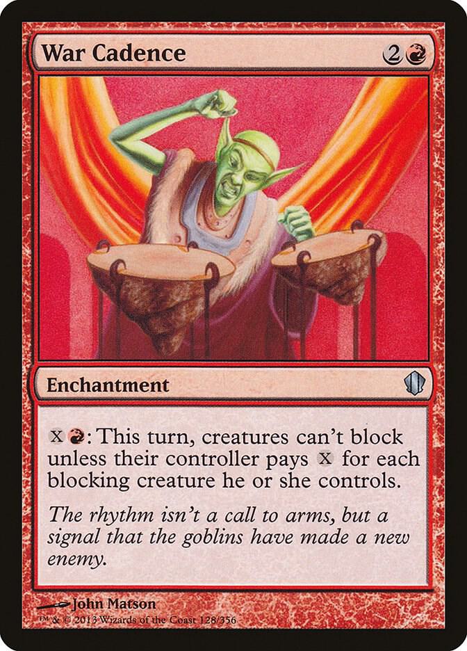 War Cadence card image