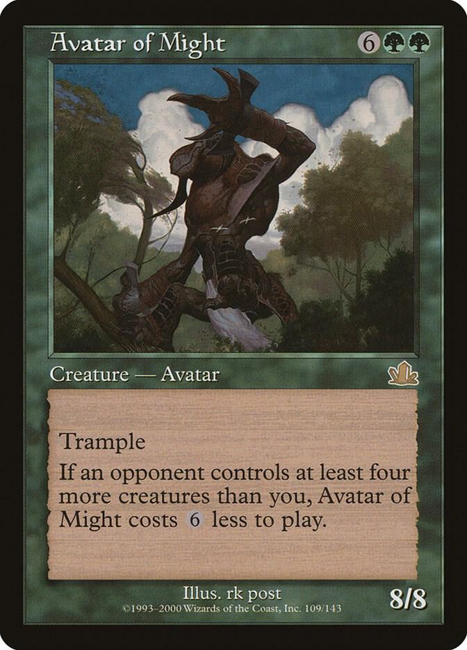 Avatar of Might card image