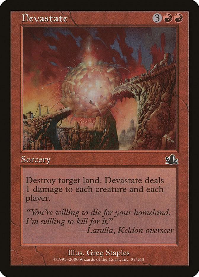 Devastate card image